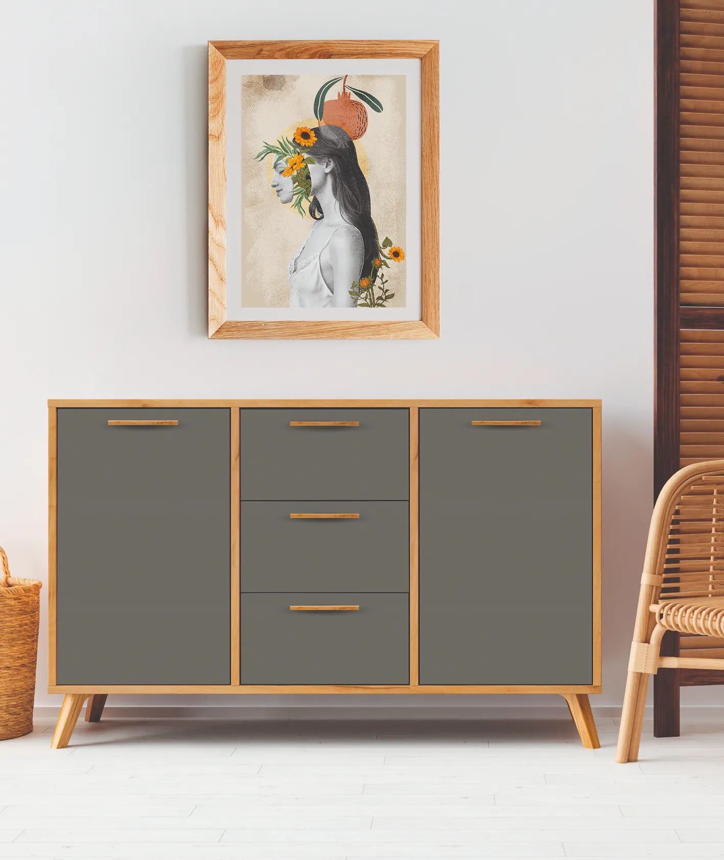 Çamsan Ordu Taş Gri MDFLAM